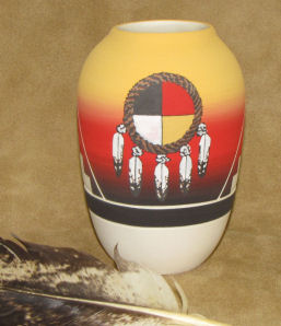 Lakota Medicine Vase
