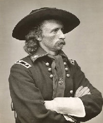 Custer, photo de George L. Andrews, US National Archives ans Records Administration - Public Domain