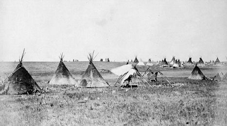 Assiniboine camp - Library and Archives Canada