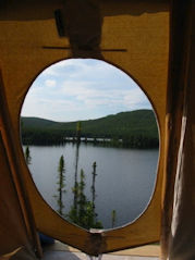 Chippewa Tepee Door