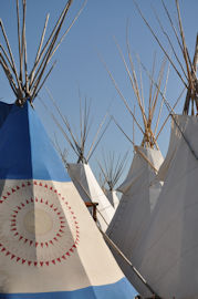 Teepee Camp, Crow Fair, Montana